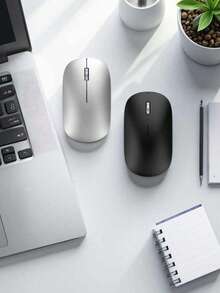 Nuevo ratón inalámbrico Bluetooth de doble modo recargable y silencioso - A multicolor - Ver 2