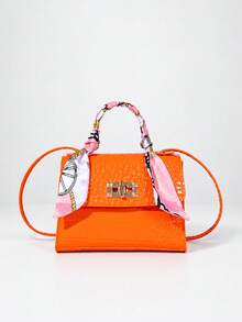 1 buah Tas Tangan Syal Motif Buaya Warna-warni untuk Anak Perempuan, Tas Mini Modis dengan Kunci, Tas Selempang Serbaguna, Cocok untuk Bepergian dan Beraktivitas Sehari-hari, Tersedia Berbagai Warna - Pola Buaya M1334 - View 22