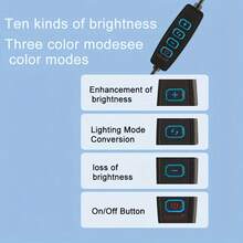 Đèn LED bể cá USB 6W, đèn bể cá trang trí cho cây thủy sinh, nhiều chế độ, có thể điều chỉnh độ sáng, phổ đầy đủ, đèn kẹp mini, 5V, không kèm pin - Nhiều màu - Xem 6