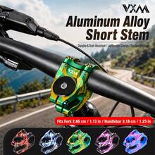 VXM Dirt Bike Handlebar Stem Mountain Bike Short Stem Downhill Cross Country Hollow 31.8x35MM Short Stem - Multicolor - View 2