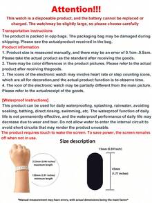 1pc Women's Fashionable Cute Digital Watch With Date Display, Suitable For Daily Wear And Gift Giving - Multicolor - View 7