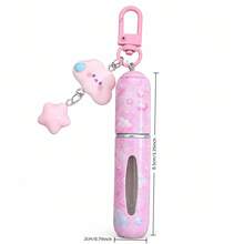 5ml Cloud Series Perfume Atomizer Bottle With Pendant, Portable Bottom-Fill Spray Bottle Keychain Refillable Container - Multicolor - View 5