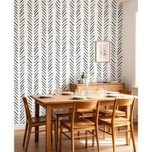 1 Roll Self-Adhesive Herringbone Pattern Wallpaper, PVC Removable Wall Sticker, Suitable For Study, Entryway, Balcony Background Renovation, Desktop, Cabinet And Bookshelf Decoration, 17.7inX39.3/118.1/196.8in - Black - View 9