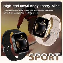 SIMSONLAB Smart Watch, Digital Clock, Wireless Calling And Dialing, Multiple Sports Modes, Call Reminder And Rejection, Message Reminder, Notification Reminder, Compatible With IPhone/Android, Ideal Holiday Gift - Multicolor - View 2