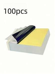 200 Sheets Professional Tattoo Transfer Paper, High-Quality Pattern Transfer, Easy To Tattoo, Premium Thermal Carbon Copy Paper, Durable And Perfectly Compatible With Tattoo Supplies - Multicolor - View 11