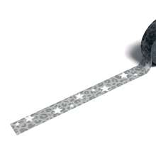 1pc Leopard Print Series Washi Tape, Five-Pointed Star Leopard Print Planner Decoration Tape Roll - Multicolor - View 4