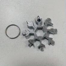 18‑In‑1 Snowflake Multi‑Tool Wrench Portable Keychain Outdoor Survival Hand Tool - Wrench - View 9