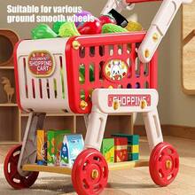 Kids Shopping Carts - Red - View 3