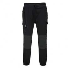 Portwest Adults Unisex KX3 Flexi Trousers - Black - View 1