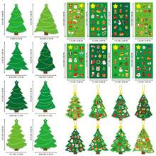 18/36/72pcs DIY Christmas Tree Decoration Set, Handmade Christmas Tree Hanging Ornament Kit, Self-Adhesive Paper Art Activity, Perfect For Winter Christmas New Year And Other Holiday Party Gifts, Random Color And Style Shipped - Multicolor - View 10