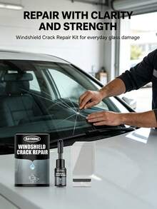 rayhong Car Windshield Crack Repair Kit, Windshield Adhesive Liquid Crack & Gap Repair Agent - Liquid - View 1