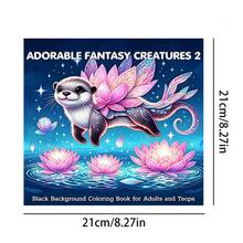 [NEW ADORABLE Coloring Book] 1pc Original Coloring Book ,22 Pages Single-Sided Printing,Clear Lines And Exquisite Patterns,Ideal For Relaxation | Perfect Gift For New Year, Christmas,Birthdays,School Holidays,Perfect For Adults & Teens & Child - Single Piece - View 4