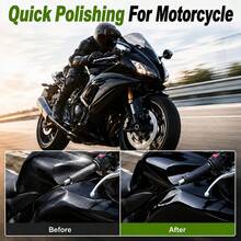 Motorcycle Gloss Protection Wax, Durable Gloss Coating, All-In-One Polishing & Waxing Agent Suitable For Motorcycles, Cars, Bicycles And Other Accessories, Long-Lasting Shiny Effect, Polishing Function, Crystal Clear Protection, Convenient Maintenance, Durable Enhanced Shine, Enhances Vehicle Aesthetics - 40G - View 3