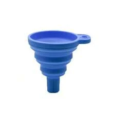 1pc Universal Silicone Oil Funnel, Foldable Portable Car Oil Change Funnel, Telescopic Long Neck Liquid Funnel - A - View 8