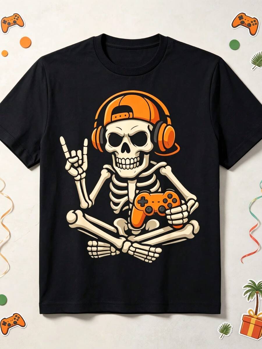 Tween Boys T-Shirts - Black - View 1