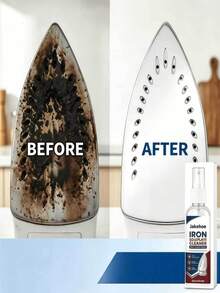 jakehoe Essential For Iron Care, Suitable For Steam Irons, Ceramic And Metal Soleplates. 100ml Iron Soleplate Cleaning Spray, A Deep Cleaning Solution Specifically For Steam Irons, Removes Burnt Stains, Limescale, Dust And Residue, Quickly Cleaning The Iron Plate Surface. Suitable For Home Use. - Multiple - View 5