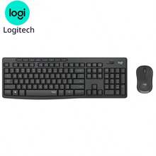Logitech MK295 Black Wireless Keyboard And Mouse Combo, Silent Office Keyboard Set, Mouse And Keyboard For Laptop, Personal Computer, Desktop, Full-Size 104-Key Membrane Keyboard - View 12