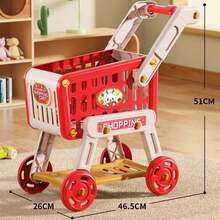 Kids Shopping Carts - Red - View 7