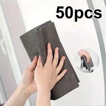 1/20/50/100pcs Magic Cleaning Cloth, Reusable Ultra-Fine Cleaning Cloth, Washable Car Cleaning Rag, Universal Kitchen Cleaning Cloth, Multi-Purpose Absorbent Cleaning Cloth, Kitchen Rag, Cleaning Supplies, Cleaning Tools, Streak-Free Glass And Mirror Cleaning Cloth - Multicolor - View 16