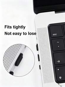 Type C Dust Plug Set With Storage Box, Silicone Anti Dust Port Cover Protector, Anti-Lint Waterproof Dust Stopper For Laptop Phone Electronic Devices, 4/13/90pcs - B - View 7
