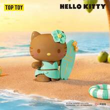 [Zhao Lusi Style] TOPTOY Sanrio Hello Kitty Summer Beach Series Figure Blind Box Gift - Multicolor - View 8
