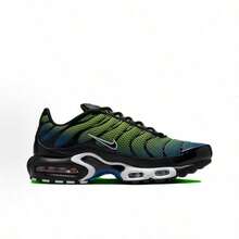 Nike Men Sneakers - Green, Blue and Black - View 4