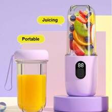 Digital Juicer Smart Home Edition, Quickly Extract Nutritious Fruit And Vegetable Juice, Can Blend Fruits, Vegetables And Cooked Food Chunks, One-Touch Operation With Auto-Stop, Great For Home Beverage Making - Multicolor - View 14