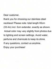 Stainless Steel Minimalist Geometric Ring Sweater Chain For Women, Cool Style Simple Versatile Internet Famous Accessory, Long Clavicle Necklace - Multicolor - View 8