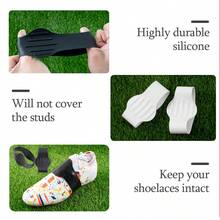 2 miếng bọc giày silicone - dây đeo tập bóng đá chống trượt độ bám cao, unisex, ôm mềm, phù hợp cho tập luyện bóng đá và thể thao ngoài trời - Bao giày - Xem 3