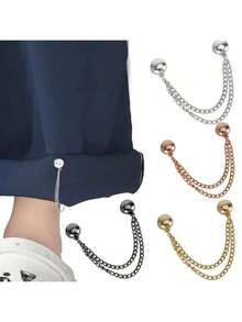 Women's Fashion Magnetic Clips - Multi-Functional Needle-Free Shawl & Scarf Fastener, Assorted Colors, No Damage To Clothes - Multiple Styles - View 5