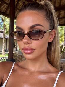 Women's Fashion Glasses, Versatile New Style Suitable For Daily Wear - 2 Pieces In Various Colors - View 3