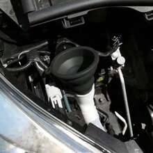 1pc Universal Silicone Oil Funnel, Foldable Portable Car Oil Change Funnel, Telescopic Long Neck Liquid Funnel - A - View 4