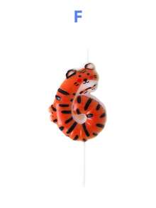 Hand-Painted Digital Candles With Cute Forest Animal Pattern, Suitable For Autumn Decor, Souvenirs, Camping, Kitchen Use, Christmas Gifts, Party Favors, Kitchenware, Home Decor And Accessories, Party Decoration And Arrangement Supplies - View 16