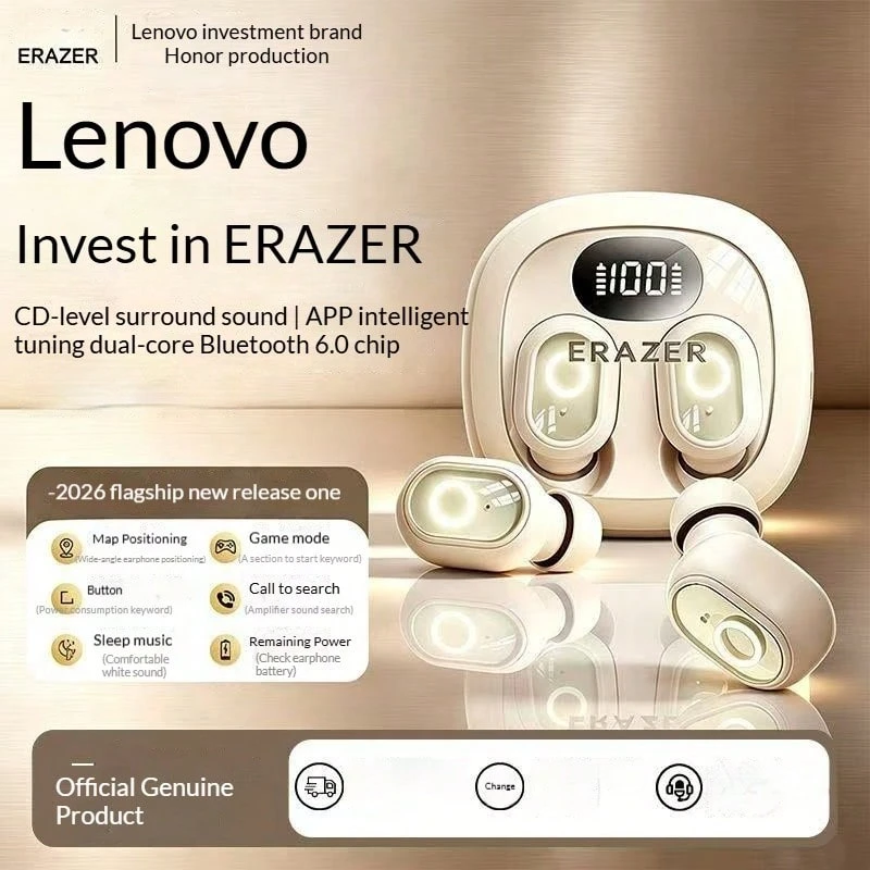 Lenovo EP113PRO Bluetooth 5.4 True Wireless In Ear Earbuds Touch Control Call Noise Reduction Low Latency Gaming Mode Earphones For Daily Sports Gaming Android IOS Devices - View 1