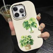 50pcs Plant Leaf Scrapbook Stickers, Transparent Waterproof PET Stickers, Suitable For Skateboard, Fridge, Laptop, Phone, Luggage. - Multicolor - View 6