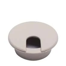 Cubierta simple para orificio de cable de escritorio, universal para escritorio de computadora/escritorio ajustable en altura/escritorio de estudio, gestión de cables y cubierta decorativa - Tapa para orificio de cable en escritorio - Ver 9