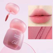 CZEL Kuzi Soft Matte Cotton-Feel Lip & Cheek Cream Matte Lipstick Long-Lasting Moisturizing Brightening Non-Fading - B05 Warm Pomelo Dündūn - View 9
