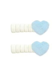 Cute Heart-Shaped Door Handle Cover – Anti-Collision & Bump Protection – Universal Fit For Bedrooms – Protective & Decorative Home Accessory, Home Decor, Christmas Decor - Multicolor - View 11