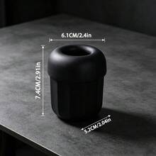 Mini handhållen rökrenare, bärbar rökrenare för skrivbord, portabelt rökningstillbehör för utomhusbruk, julklapp! Alla hjärtans dag-present! - Svart - Visa 1