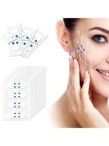 200/80/40/20/8/2PCS, Face Support Tape & Stickers | Portable Face Tape Tool For Support | Unisex, Suitable For All Skin Types | Concealable - Perfect For Cosplay And Daily Makeup, Jawline, Face Mask - Multicolor - View 19