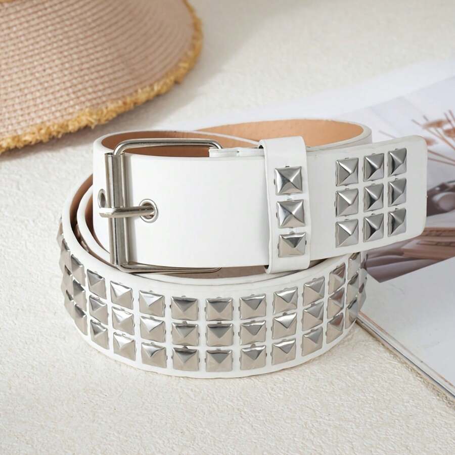 Men Exercise & Fitness Belt - White - View 1
