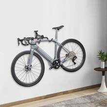 Wall Mount Bike Stand Wall Bicycle Storage Rack Adjustable Bicycle Holder Max Load Capacity About 30kg/66.14 Lbs - Black - View 7