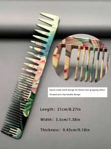 Pointed Tail Comb, Men's Hair Comb, Women's Hair Comb, Multiple Styles Available, Salon Professional Hair Comb, Hairdresser Cutting Comb, Home Hair Styling Comb - Multicolor - View 7