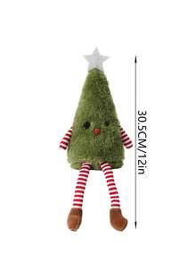 1pc/2pcs Christmas Decorations, Cute Christmas Tree Hanging Ornaments, Christmas Table Decor, Home Party Accessories, Party Gifts, Couple Gifts, Christmas Figurines, Suitable For Fireplace Mantel, Fireplace, Home Decor, Holiday, New Year - Multicolor - View 11