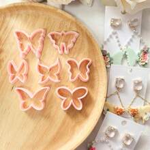 High Precision Butterfly Shaped Polymer Clay Cutting Mold, DIY Handmade Clay Mold Tool, Precision Cutting Mold - Craft Supplies - Perfect Gift For DIY Enthusiasts - Butterfly - View 2