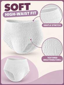 5/16/36pcs Women's Period Panties, Comfortable & Soft, Ultra-Thin & Breathable, Suitable For Various Body Types, Leak-Proof & Absorbent, Perfect For Period Travel Or Business Trips - Menstrual Pants - View 2