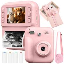 Kids Instant Print Camera, Children's Photo Printer Digital Camera Portable Toy - Creative Photography Gift, 1300mAh Rechargeable Battery, USB Charging, Christmas And Birthday Gift For 3-12 Years Old Boys And Girls, Suitable For Outdoor Activities And Parties - Z700 - View 19