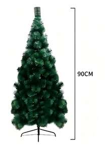 Artificial Christmas Tree, Easy Assembly & Dense Pine Needles, Foldable Metal Stand, Green Xmas Tree For Home, Shop Window Holiday Decor, Ideal For Family & Party Decor Enthusiasts, Only Christmas Tree, Accessories Not Included - Multiple Specifications - View 18