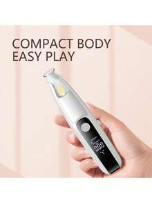 Electric Dog Paw Trimmer, Paw Clipper For Dogs, Rechargeable Pet Shaver With LED Light, Low-Noise Pet Hair Clipper, Suitable For Paws, Eyes, Ears, Face, And Butt - View 8