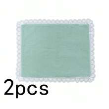 1pc/2pcs/6pcs Heart Lace Solid Color Placemats, Luxury High-End Coffee Mats, Decorative Mats For Dining, Photography - Multicolor - View 15